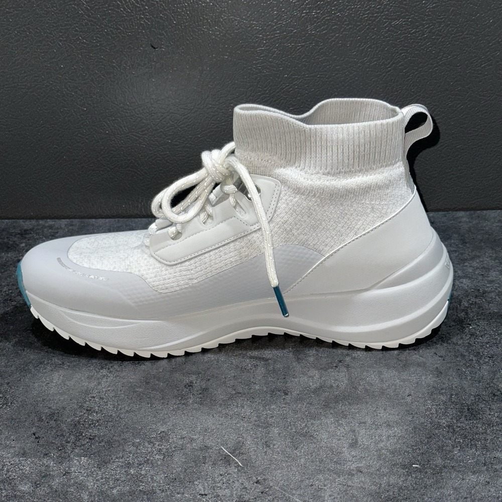 Vessi Cloudburst High Top Womens Size 9 Waterproof Sneakers Hiking Frost White - Picture 6 of 11